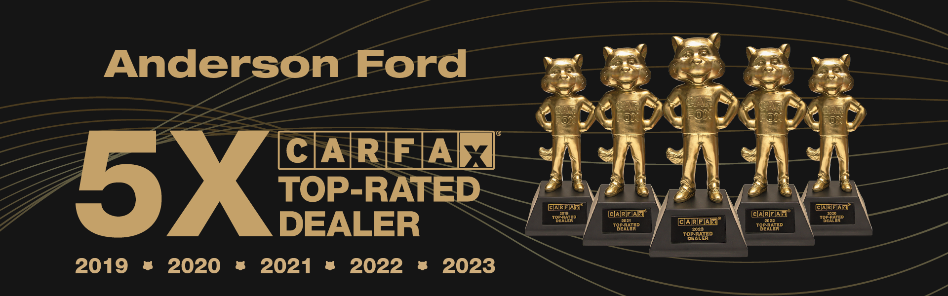 Carfax Top Rated Dealer for 5 years