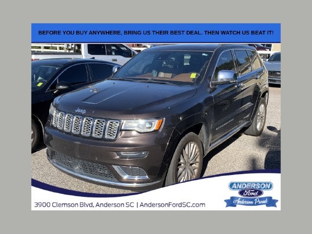 2017 Jeep Grand Cherokee Summit