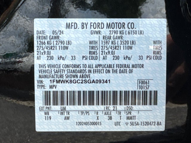 2025 Ford Explorer ST