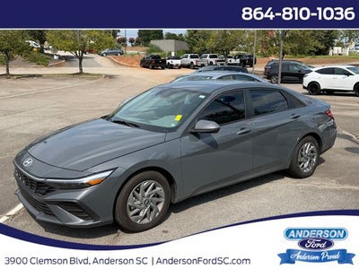 2025 Hyundai Elantra Hybrid Blue