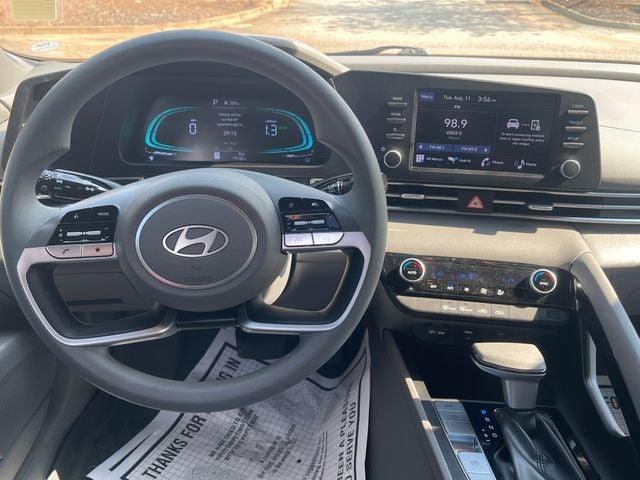 2025 Hyundai Elantra Hybrid Blue