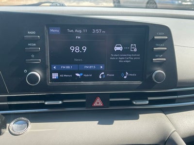 2025 Hyundai Elantra Hybrid Blue