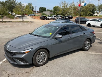 2025 Hyundai Elantra Hybrid Blue