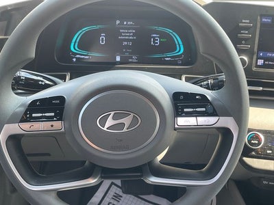 2025 Hyundai Elantra Hybrid Blue