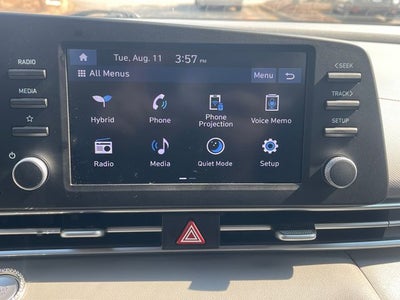 2025 Hyundai Elantra Hybrid Blue