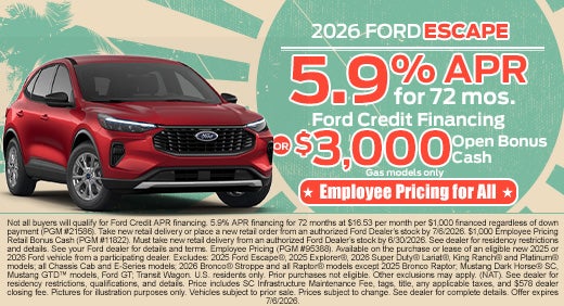 2026 Ford Escape