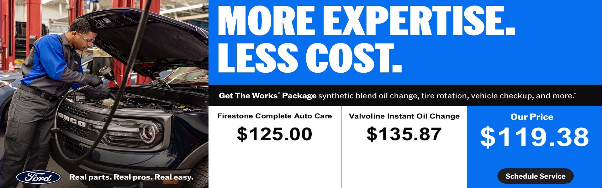 More Expertise. Less Cost