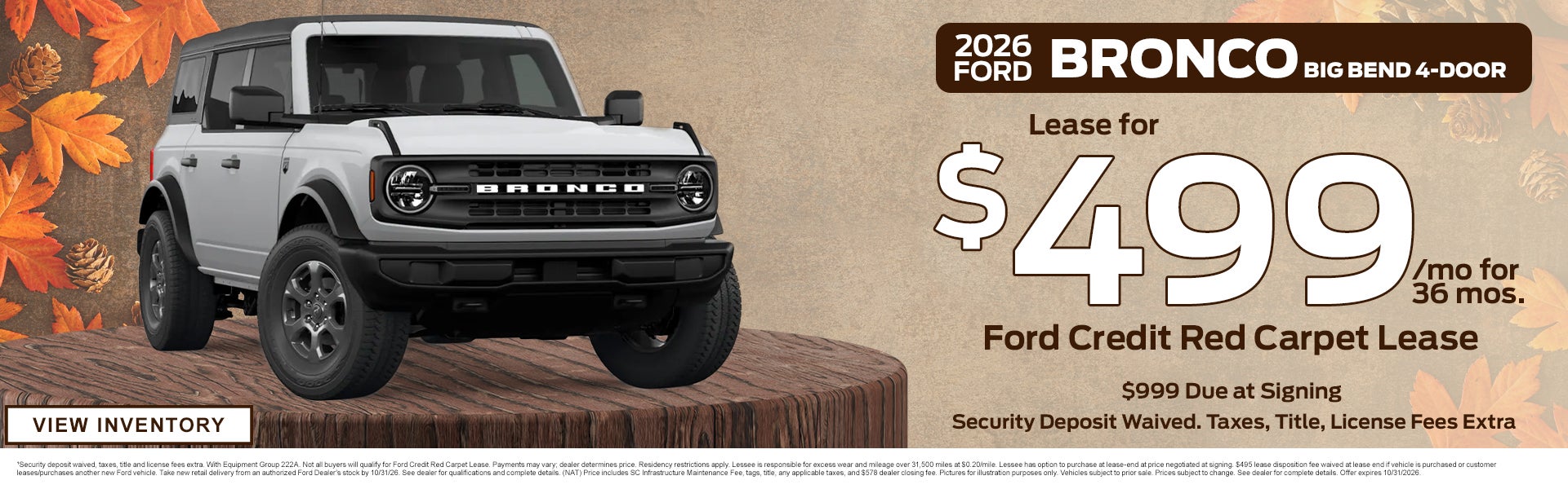 2026 Ford Bronco