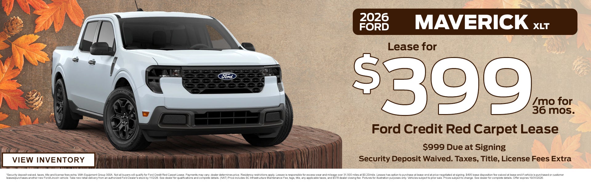 2026 FORD MAVERICK