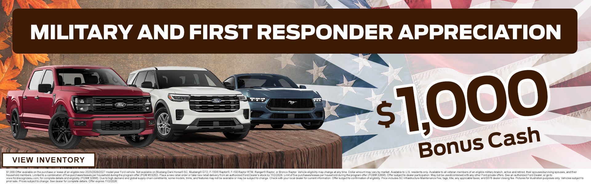 Military and First Responder