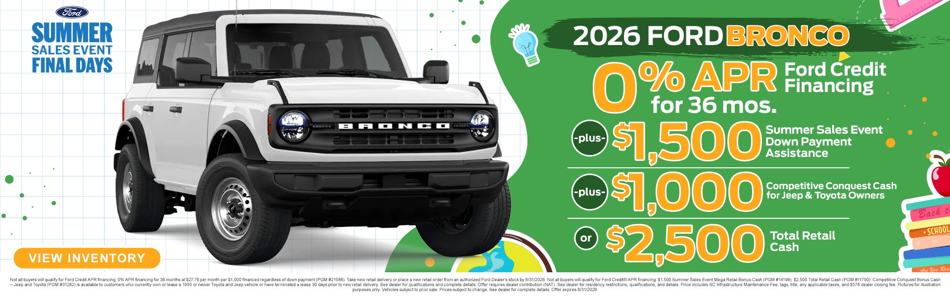 2026 Ford Bronco for Sale in Anderson, SC