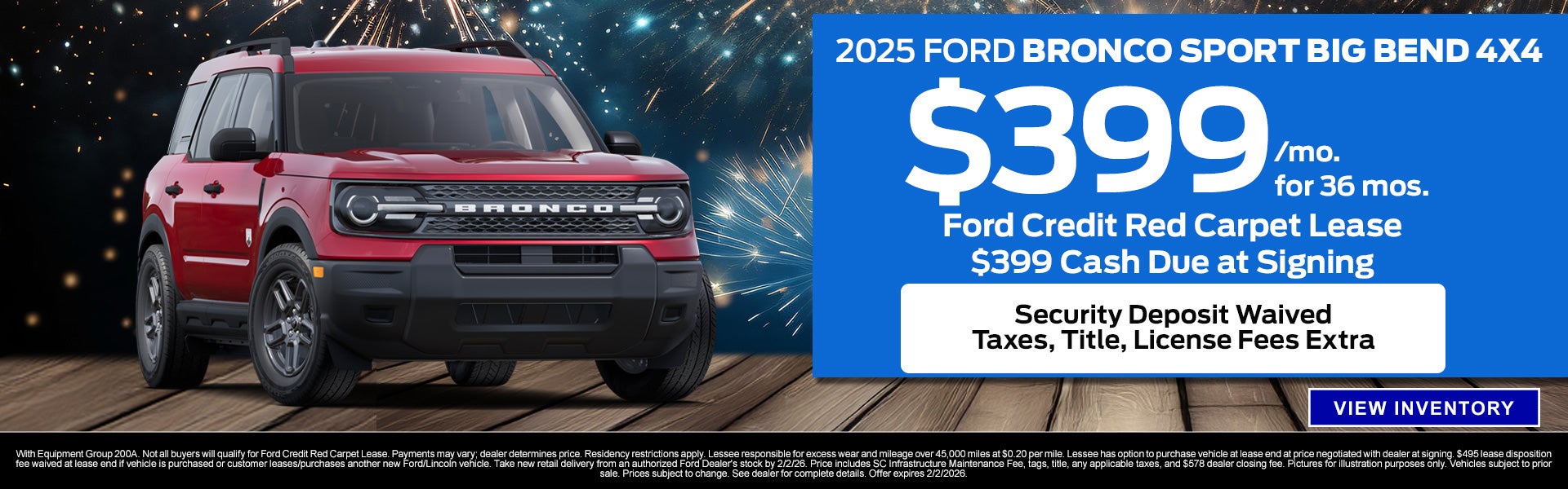 2025 Ford Bronco Sport Big Bend for Sale in Anderson, SC