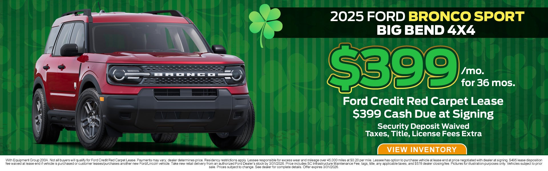 2025 Ford Bronco Sport Big Bend for Sale in Anderson, SC