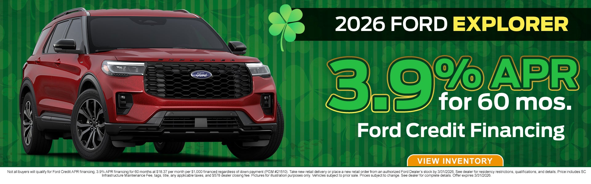 2026 Ford Explorer for Sale in Anderson, SC