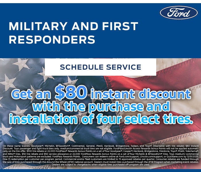 Military and First Responders